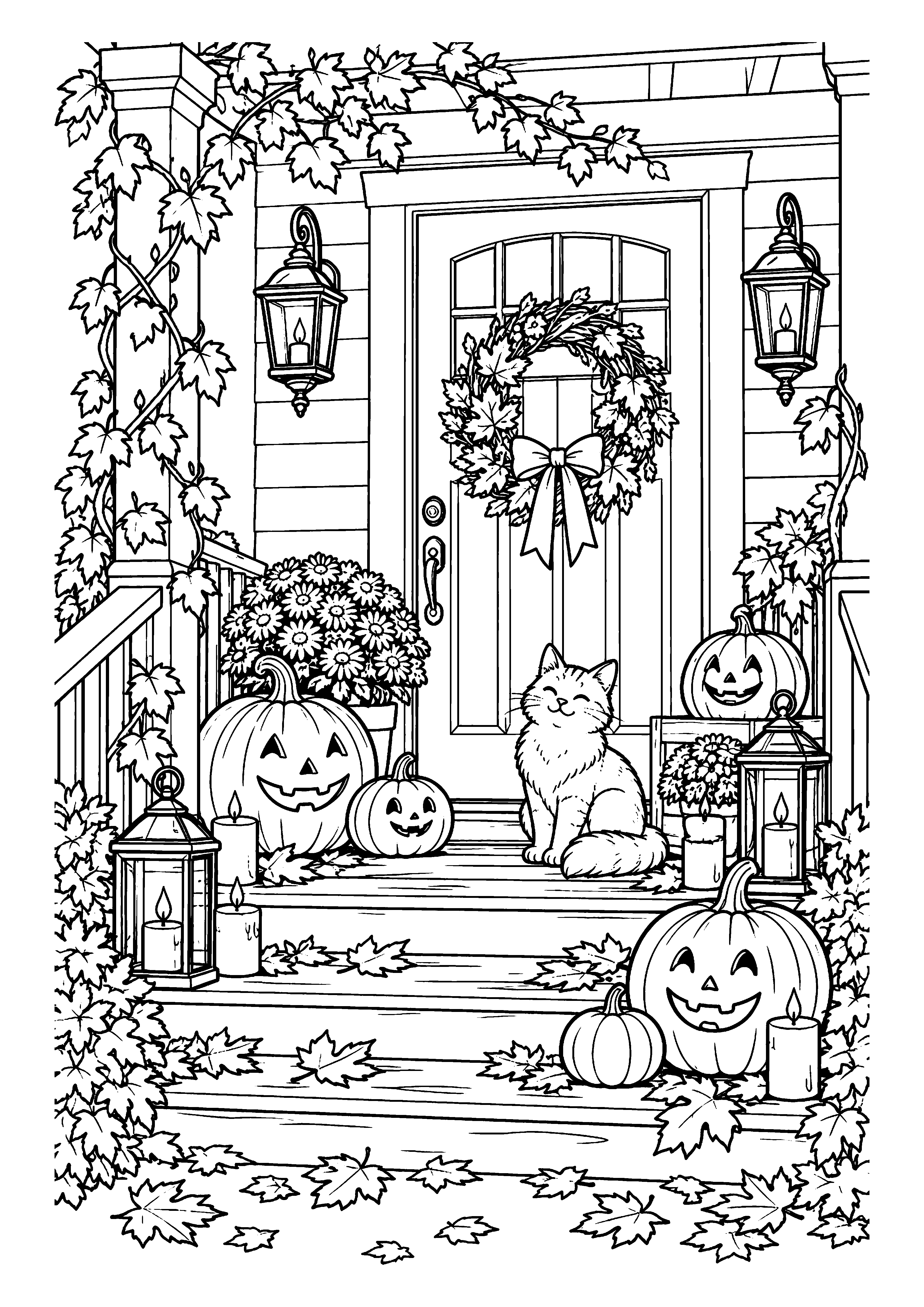 Halloween Porch