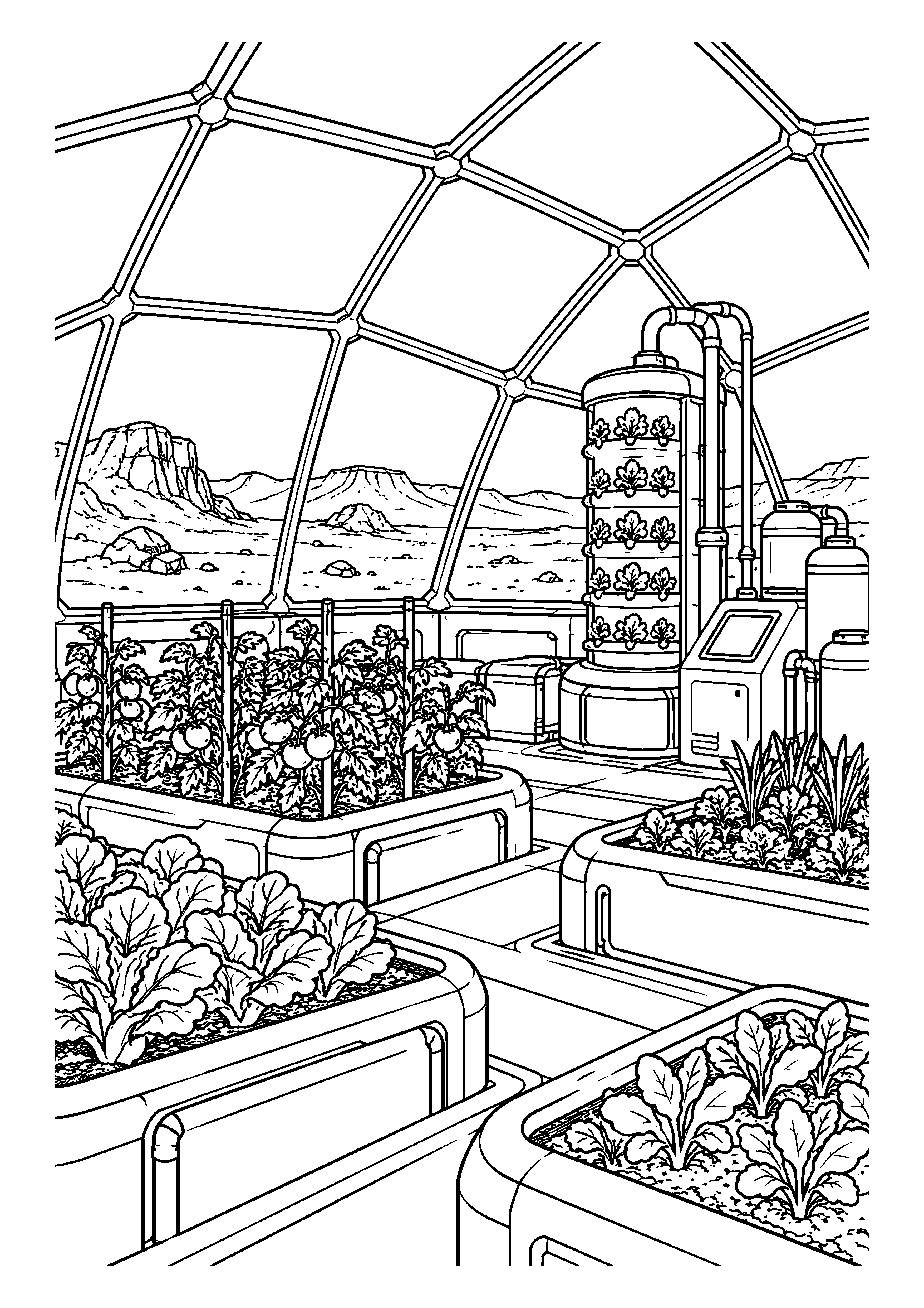 Greenhouse on Mars