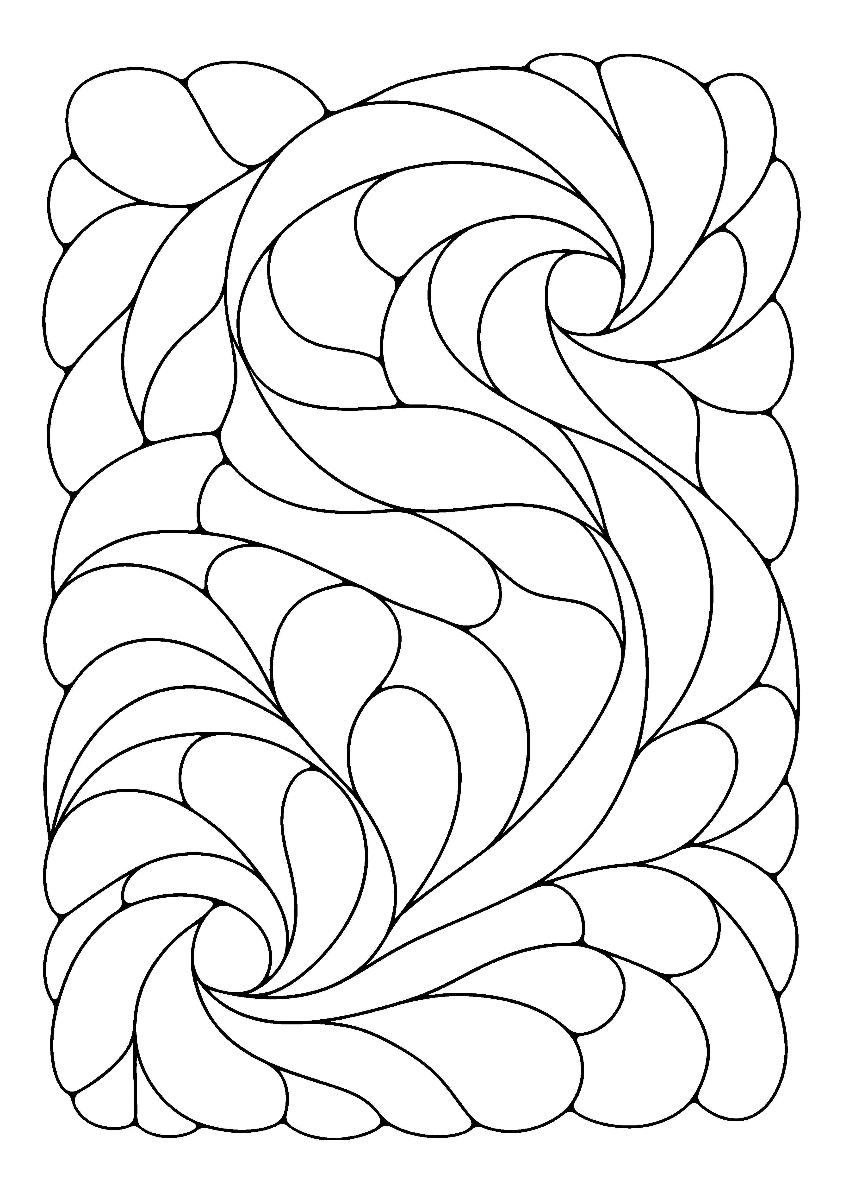 Rounded Mosaic Flow