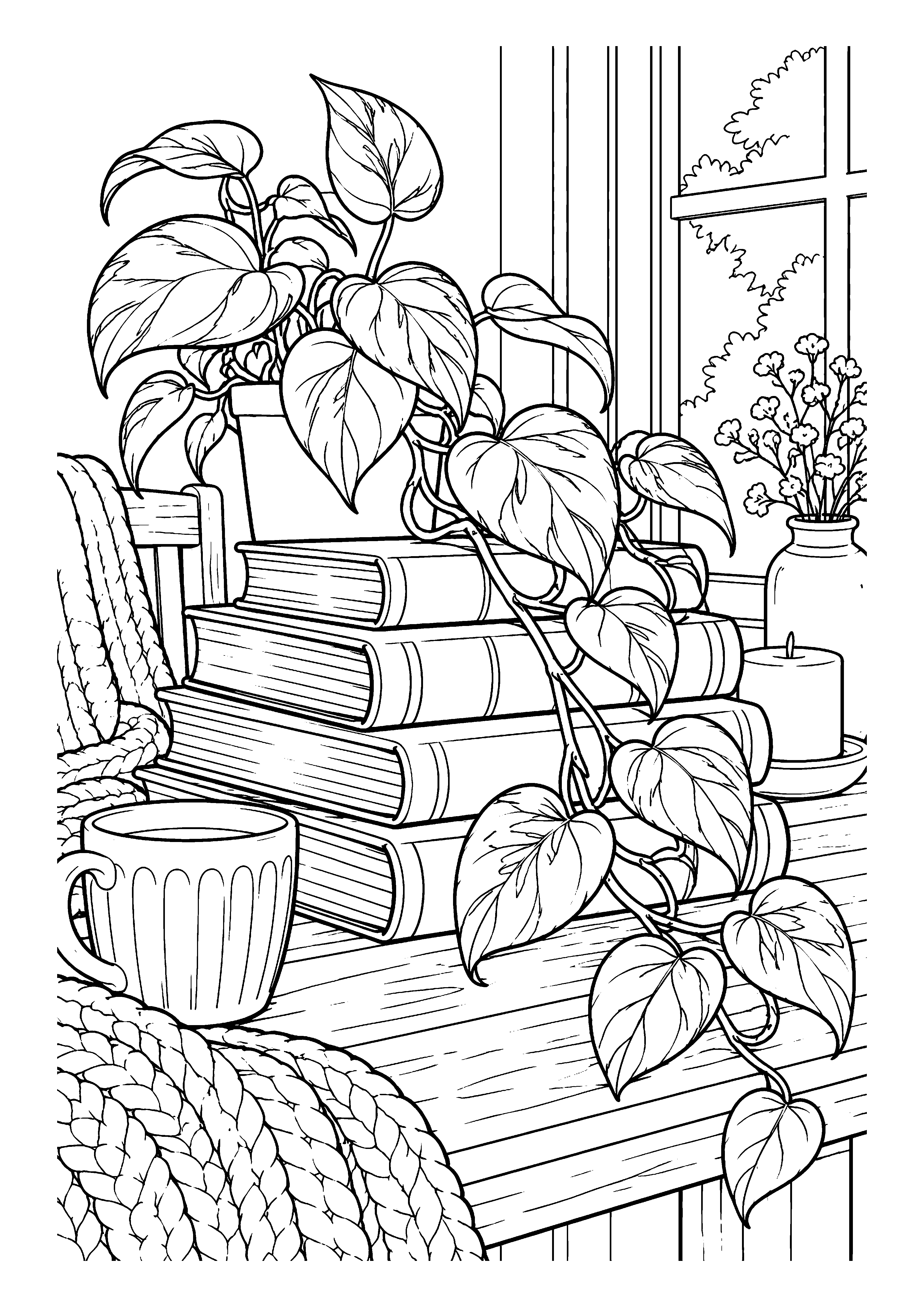 Books and Vines