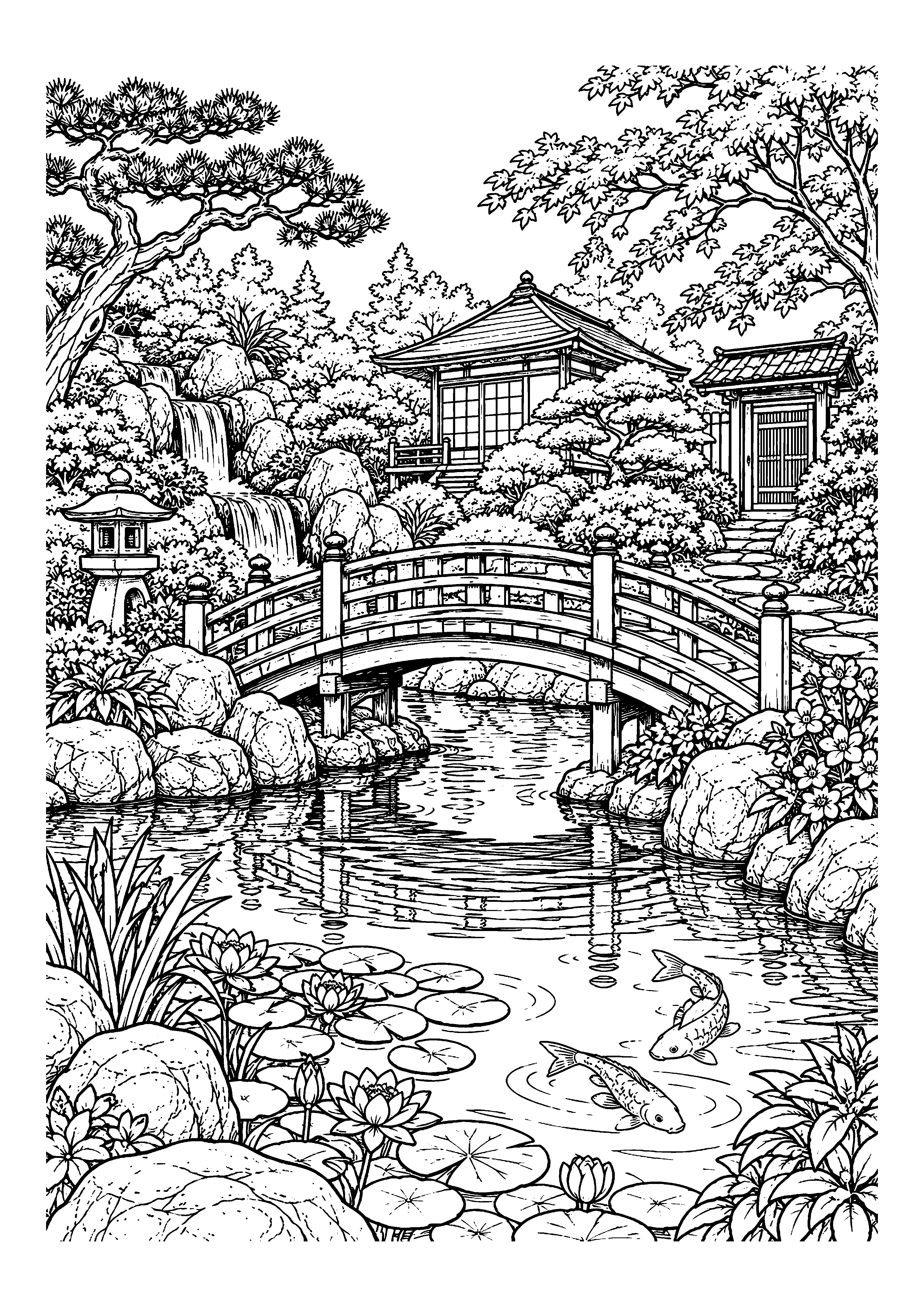 Japanese Garden Bridge