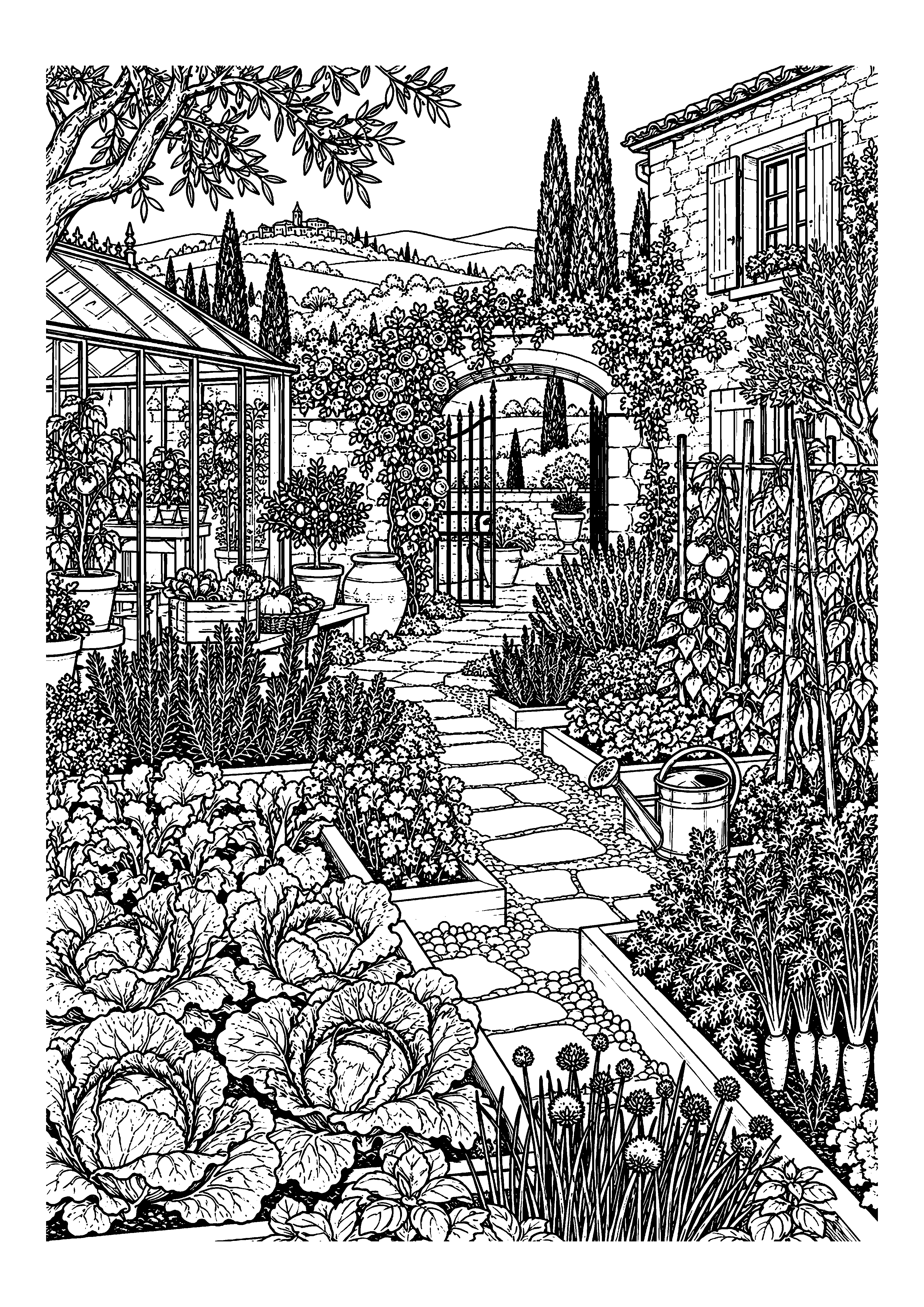 French Kitchen Garden