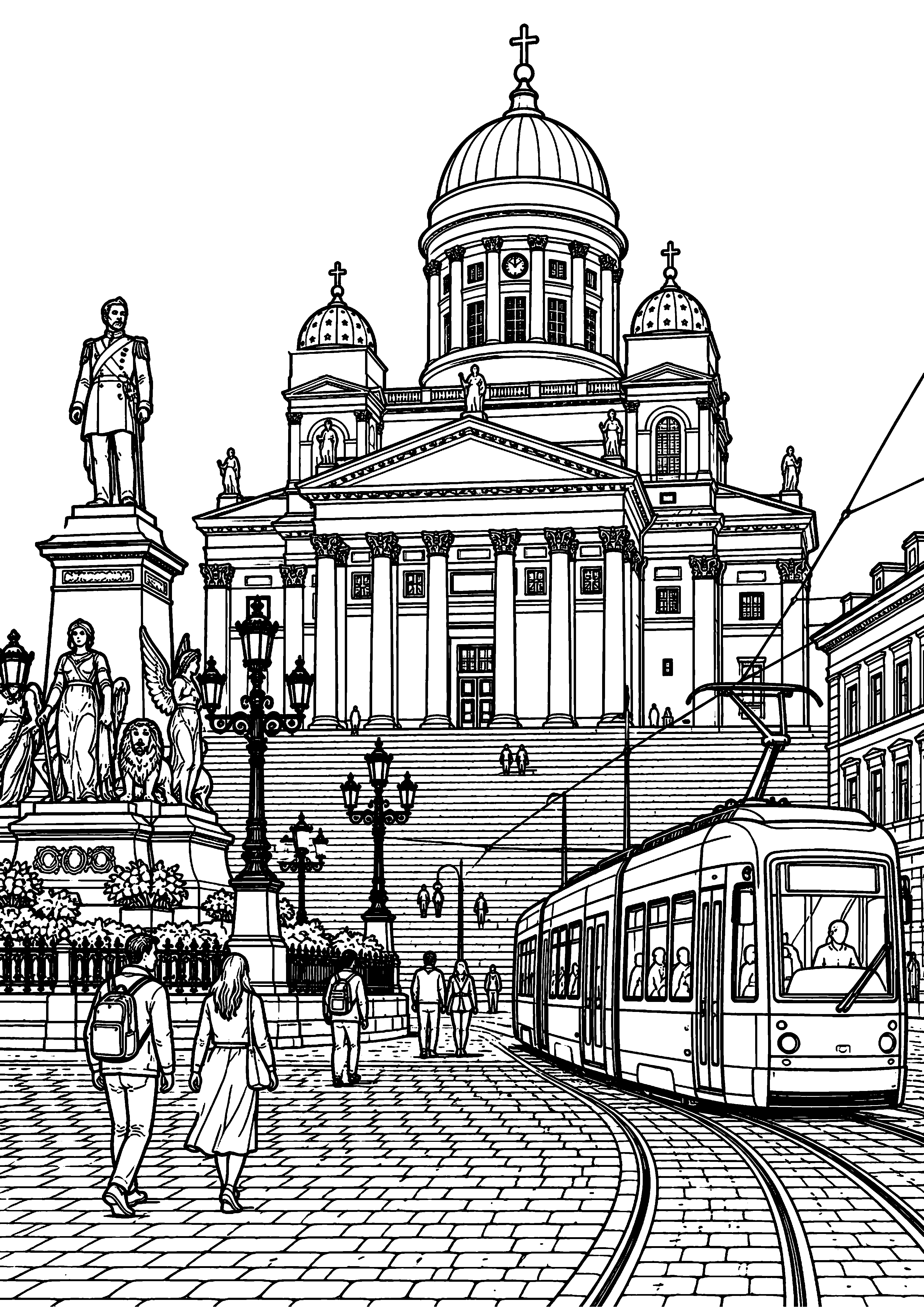 Helsinki Cathedral and Senate Square