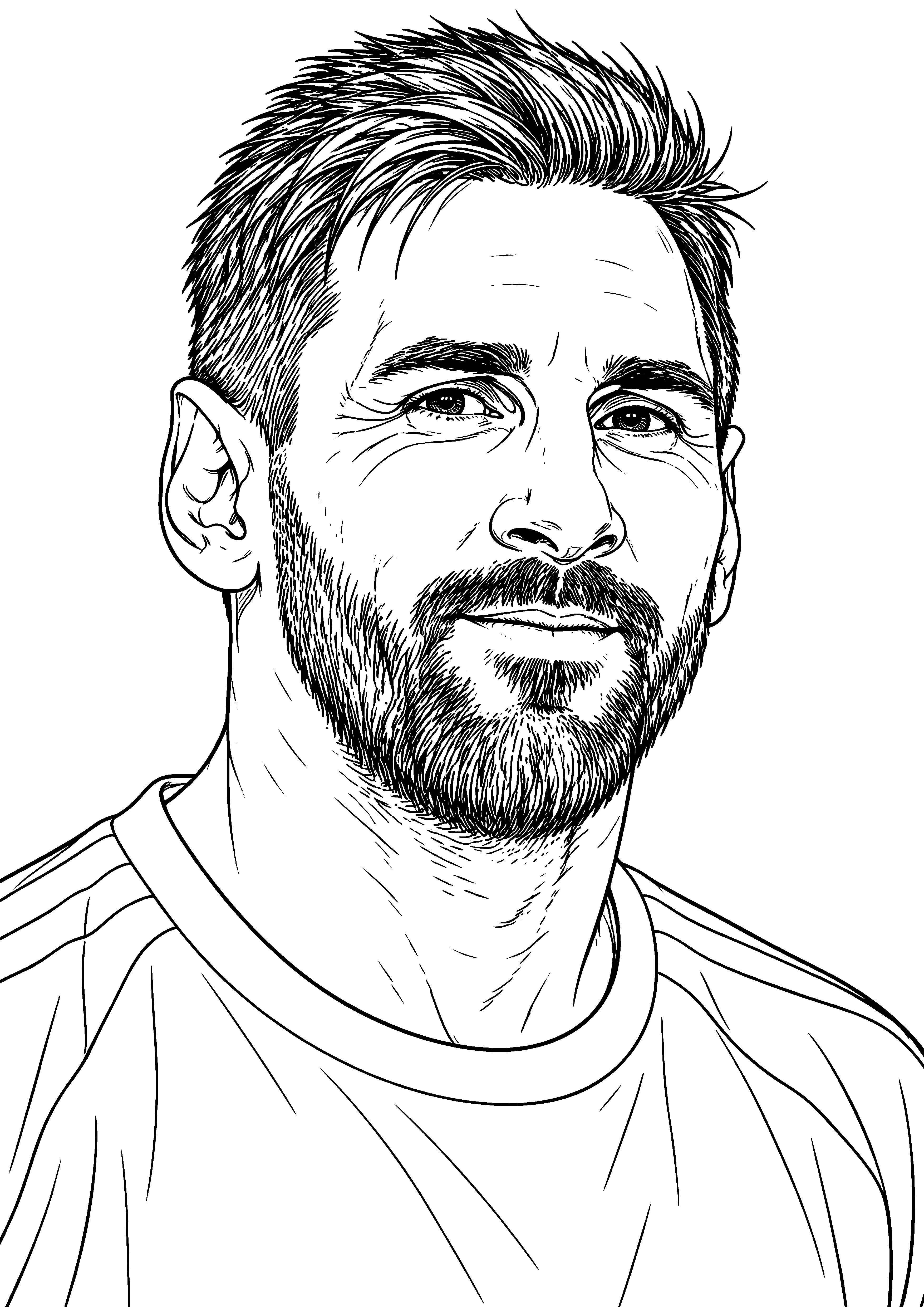 Lionel Messi Portrait
