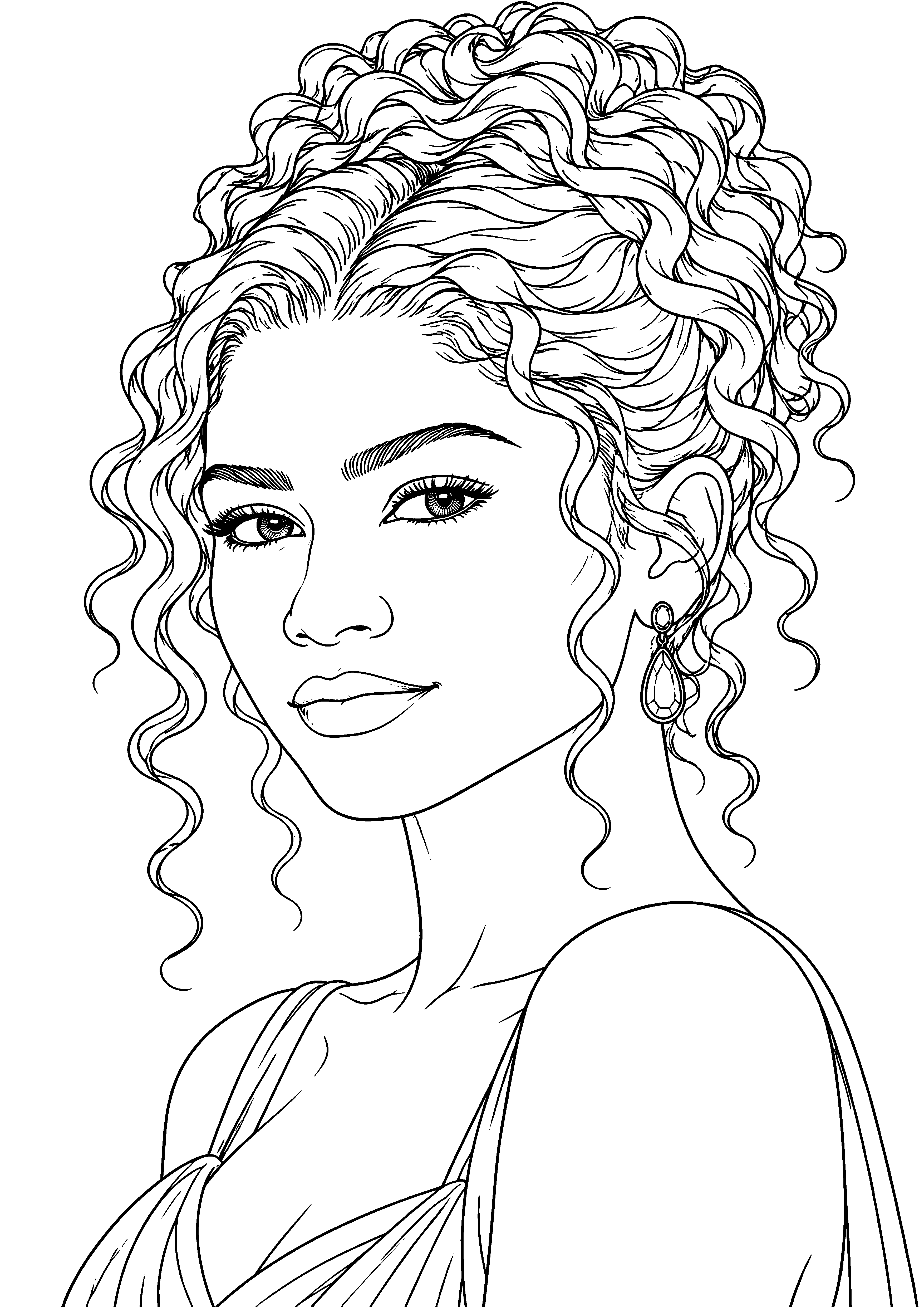 Zendaya Portrait