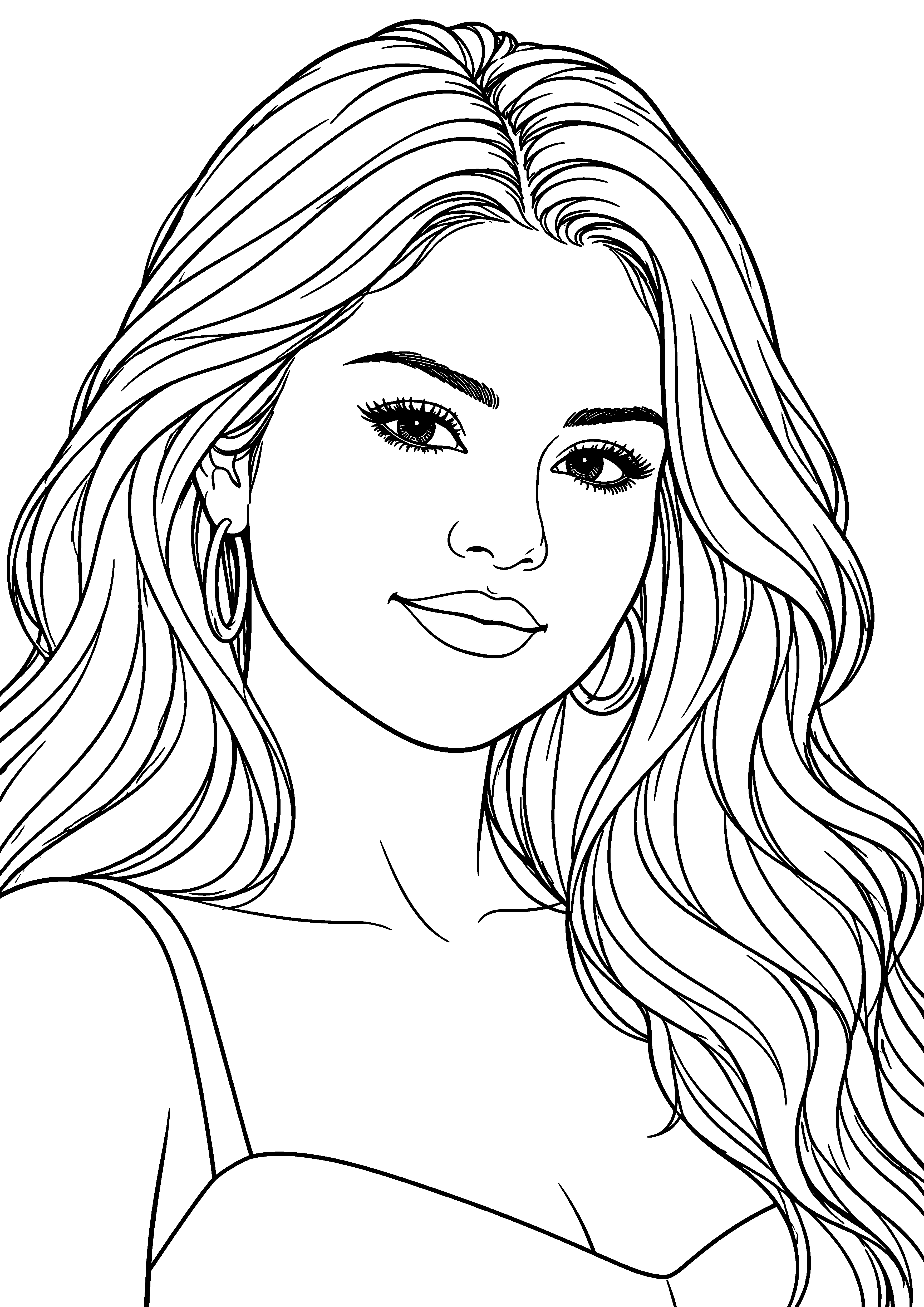 Selena Gomez Portrait