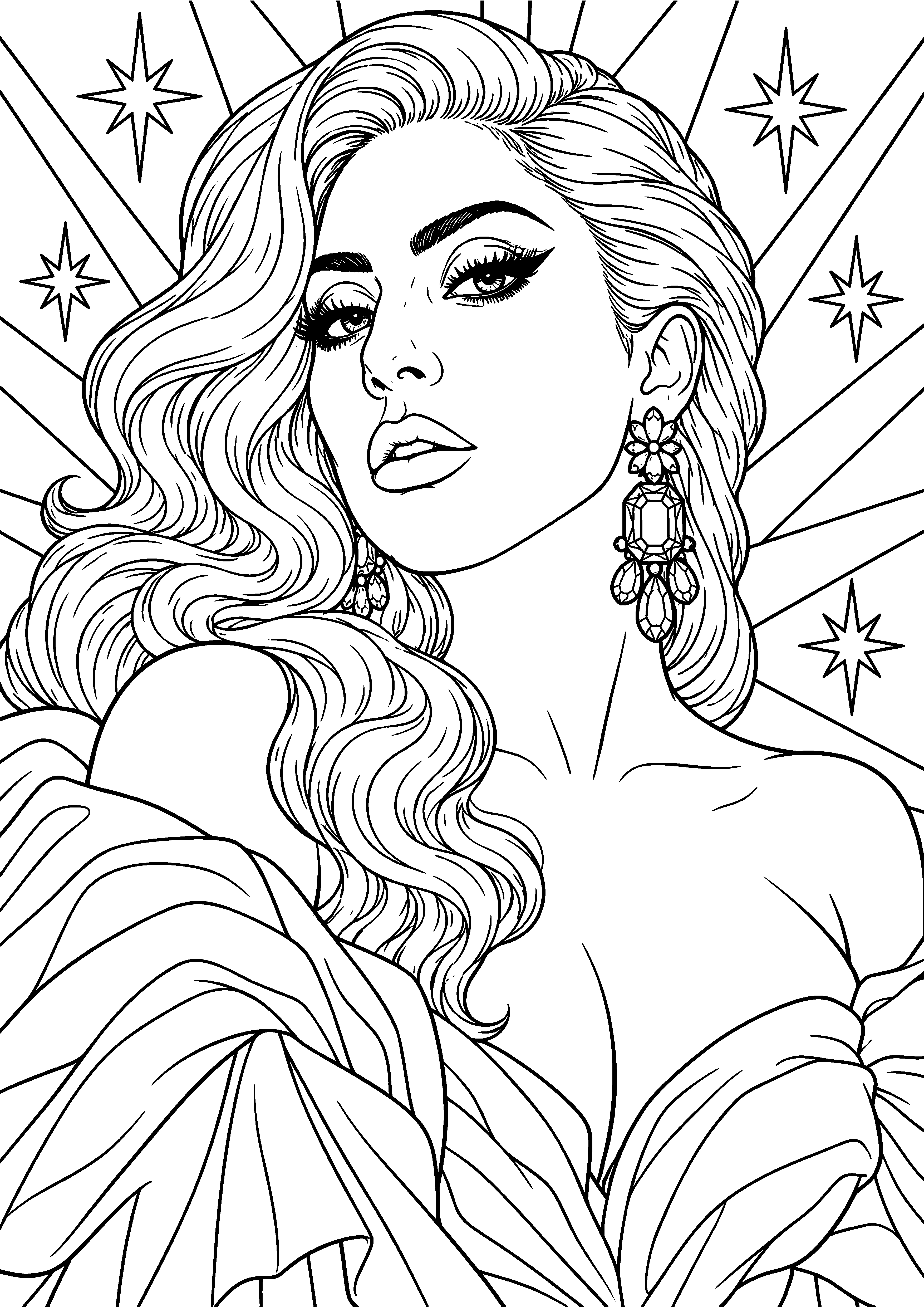Lady Gaga Portrait
