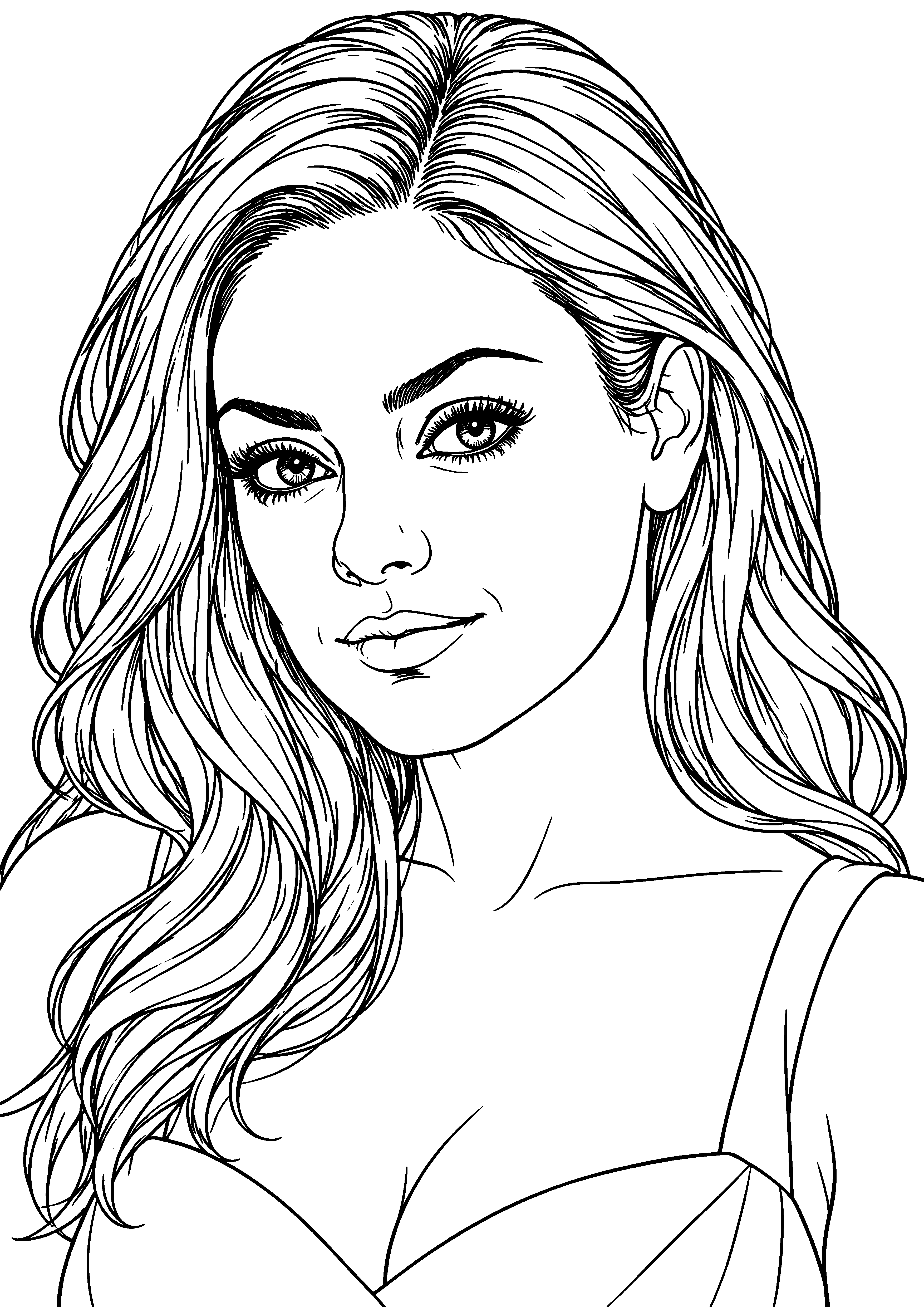 Mila Kunis Portrait