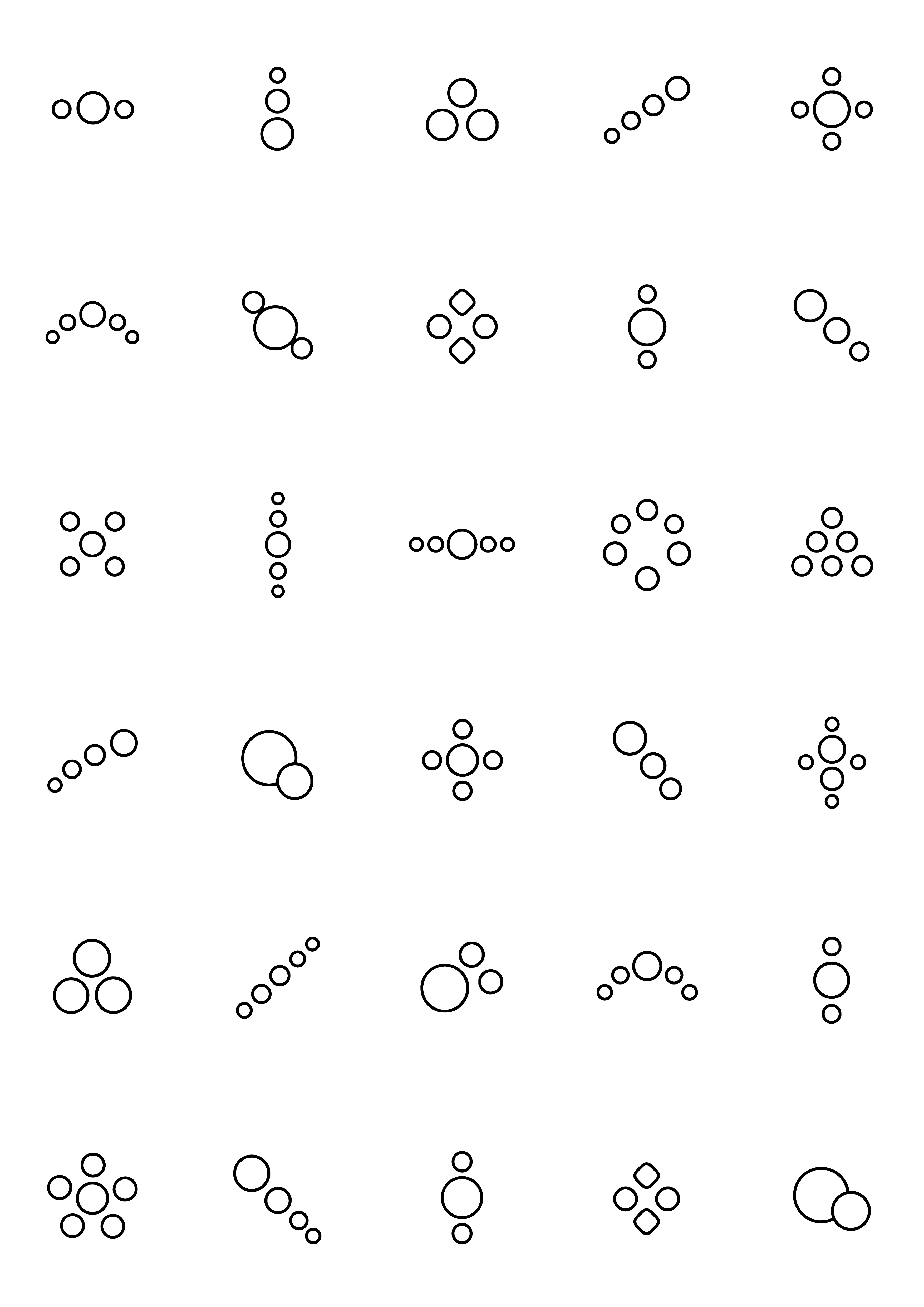 Tiny Dot Pattern Tattoo Coloring Page