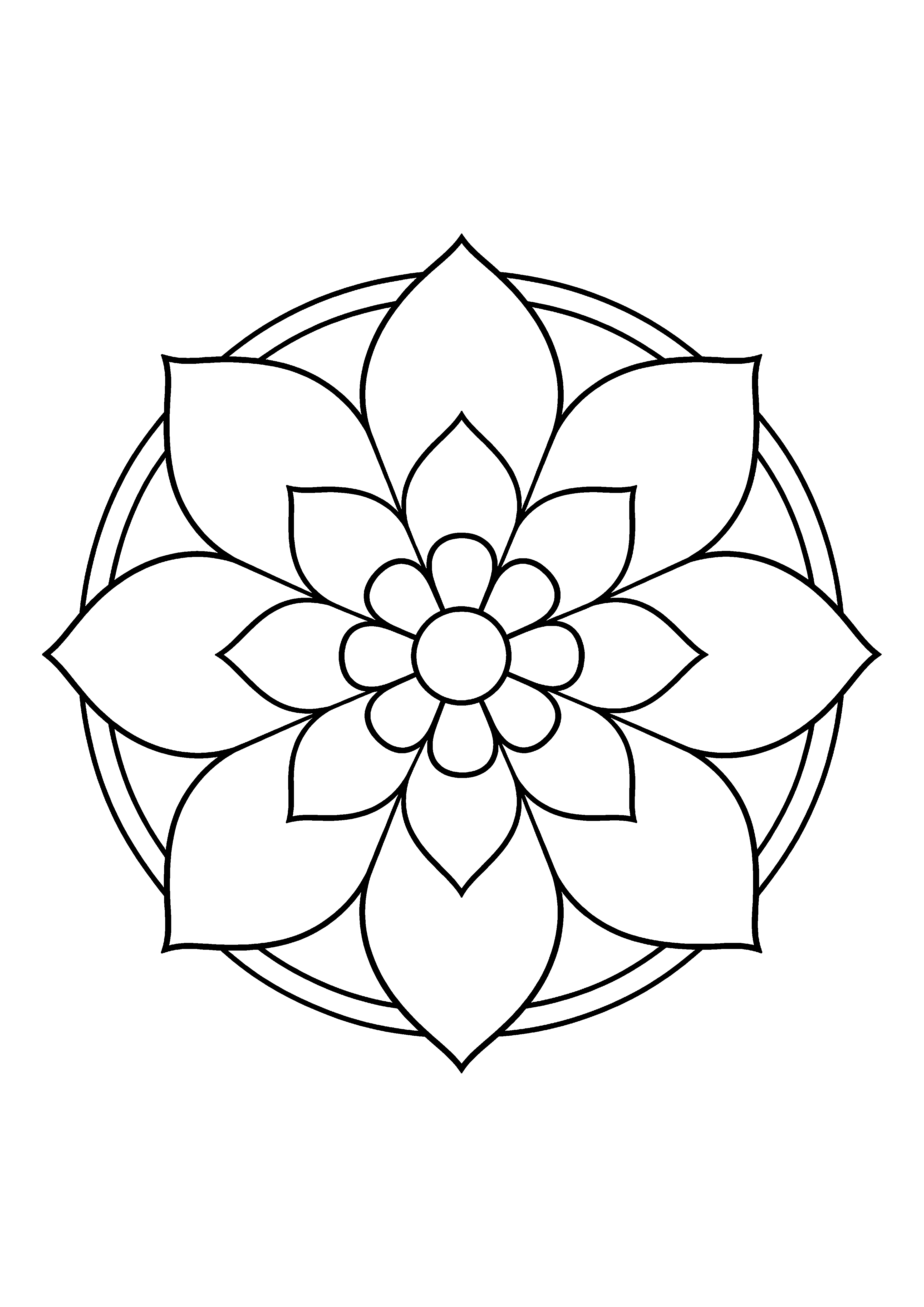Floral Mandala for Beginners